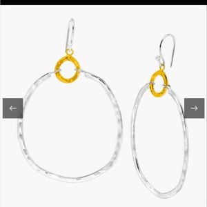 Silpada Silver & gold earrings